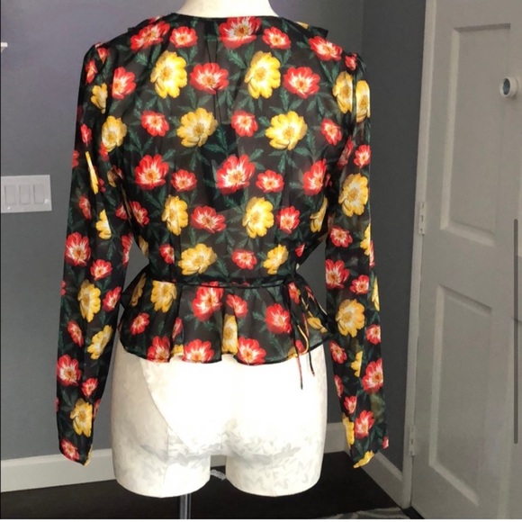 The Fifth Label Roselle Wrap Top - Picture 3 of 5